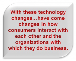 Technology changes how consumers interact
